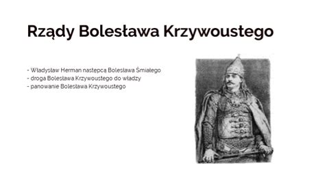 rządy sieciecha|Rządy Bolesława Krzywoustego